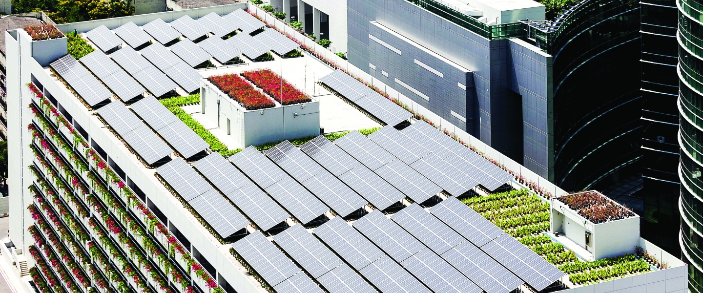toit panneaux photovoltaiques