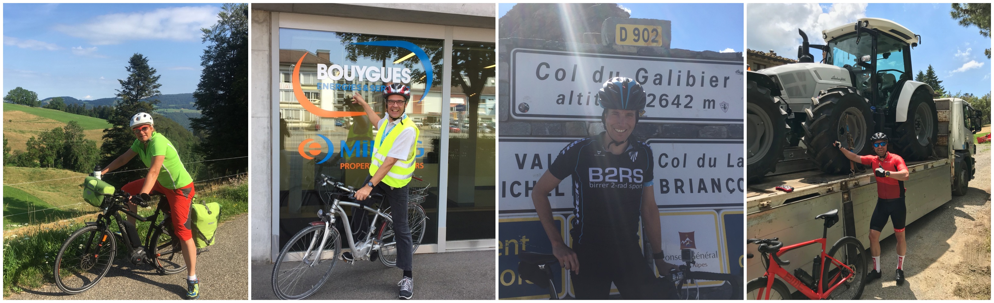 participants challenge bike to work Suisse