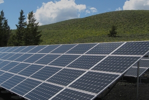 Construction d’une ferme solaire au Japon