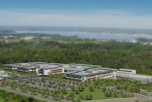 Réalisation du centre hospitalier ouest Guyane