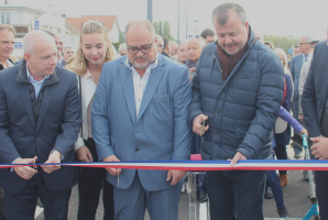 inauguration passage Bois d'Arcy