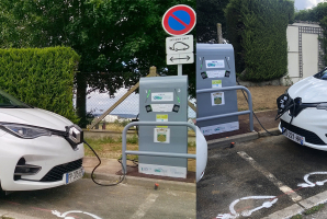 Bornes de recharge dans les Yvelines